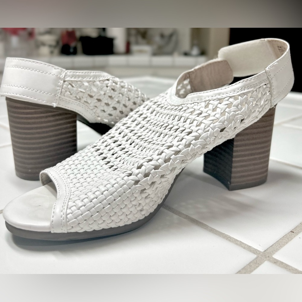 Sonoma Cream Woven Sandals - must be purchased in a $25 bundle